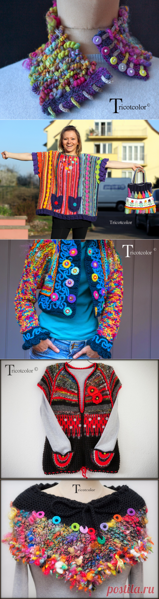 Вязаная цветотерапия от Tricotcolor