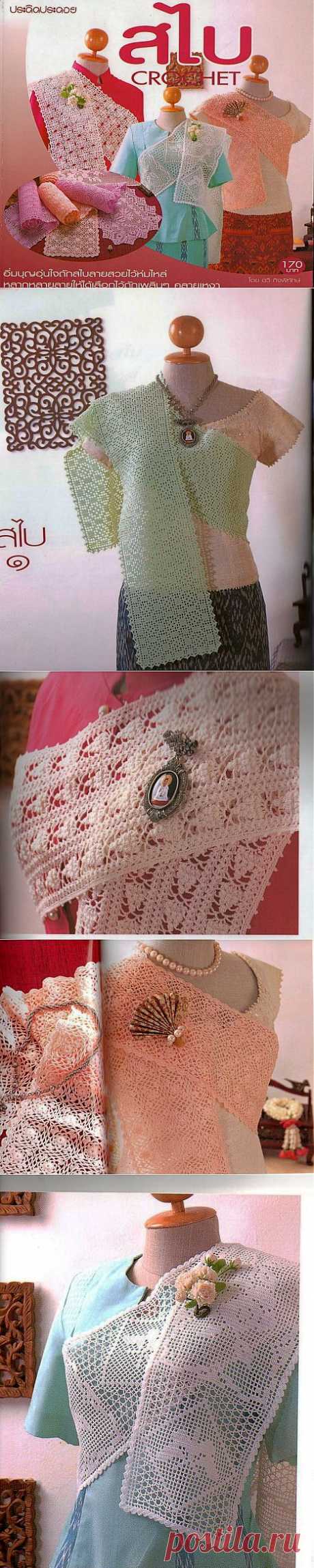 «Crochet шарфики».