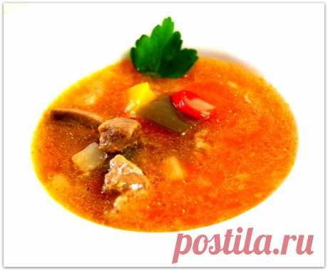 Овощной (густой) суп с мясом. Из моей серии просые рецепты.