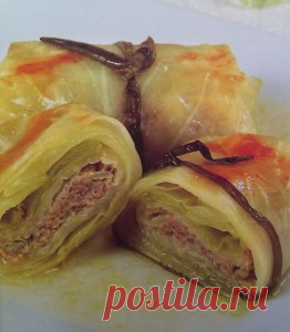 Мясные голубцы