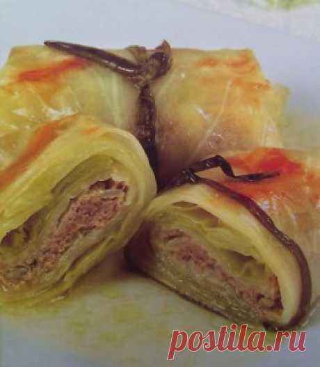 Мясные голубцы