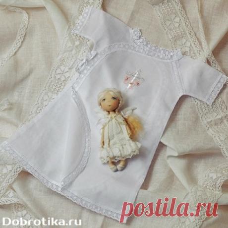 - Крестильные платья для девочек - Крестильная распашонка для девочки Анна