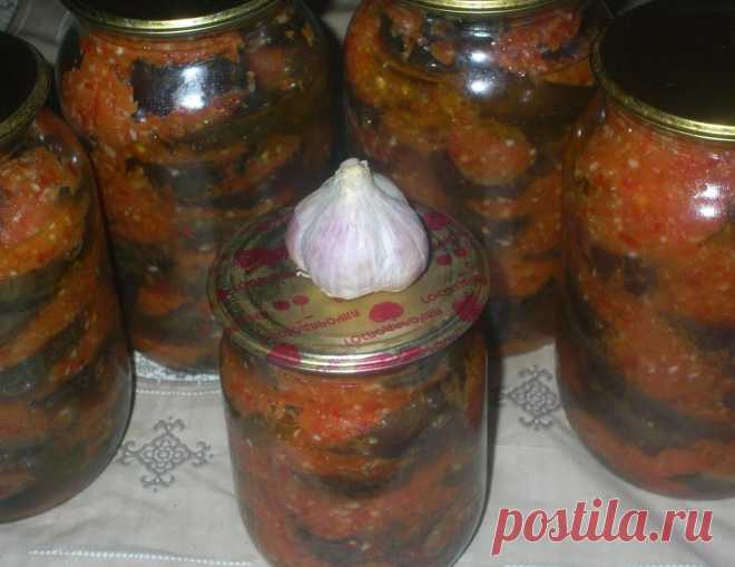 Баклажаны в маринаде из перца - домашняя заготовка вкусной острой закуски на зиму
