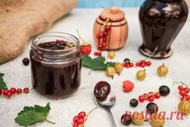 Джем из черного крыжовника — Домашняя кулинария