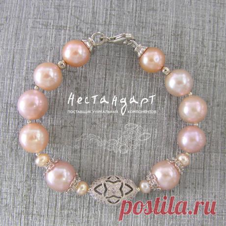 Делаем правильное крепление для бус и браслета из жемчуга. Мастер-класс по работе с кримпером и тросом | Журнал Ярмарки Мастеров