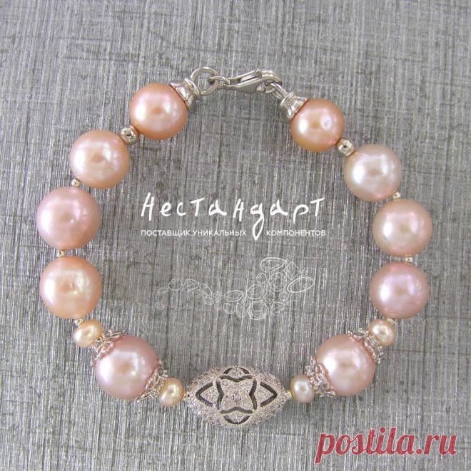 Делаем правильное крепление для бус и браслета из жемчуга. Мастер-класс по работе с кримпером и тросом | Журнал Ярмарки Мастеров