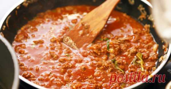 Ароматный мясной соус Marinara. Я никогда не возвращусь к магазинным соусам! Попробуйте этот рецепт.