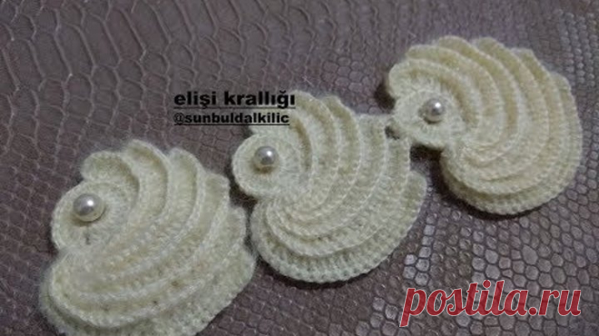 İNCİLİ MİDYE ŞAL MODELİ ANLATIMLI YAPILIŞI.