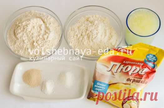 Цельнозерновой хлеб с картофельным пюре | Волшебная Eда.ру