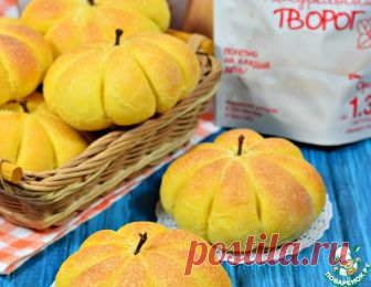 Булочки тыквенные с творогом – кулинарный рецепт