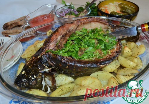 Карп по-русски - кулинарный рецепт