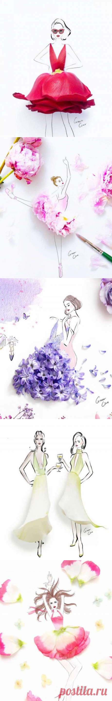 Модные иллюстрации Грейс Цяо