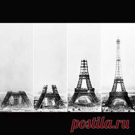 Этапы строительства Эйфелевой башни 
#toureiffel #EiffelTower #history #paris
