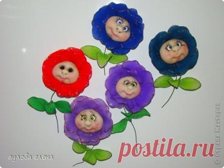 Магниты-розочки