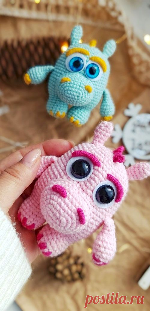 Чудо-Дракончик крючком.
