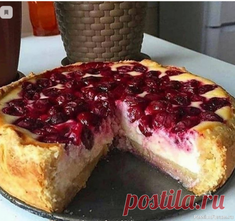 НЕЖНЫЙ ПИРОГ С ЯГОДАМИ