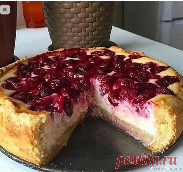 НЕЖНЫЙ ПИРОГ С ЯГОДАМИ