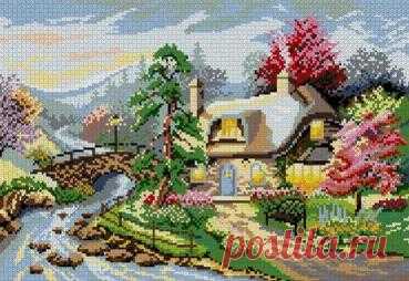 схемы вышивки крестом  для кухни - 205 тыс. картинок. Поиск Mail.Ru