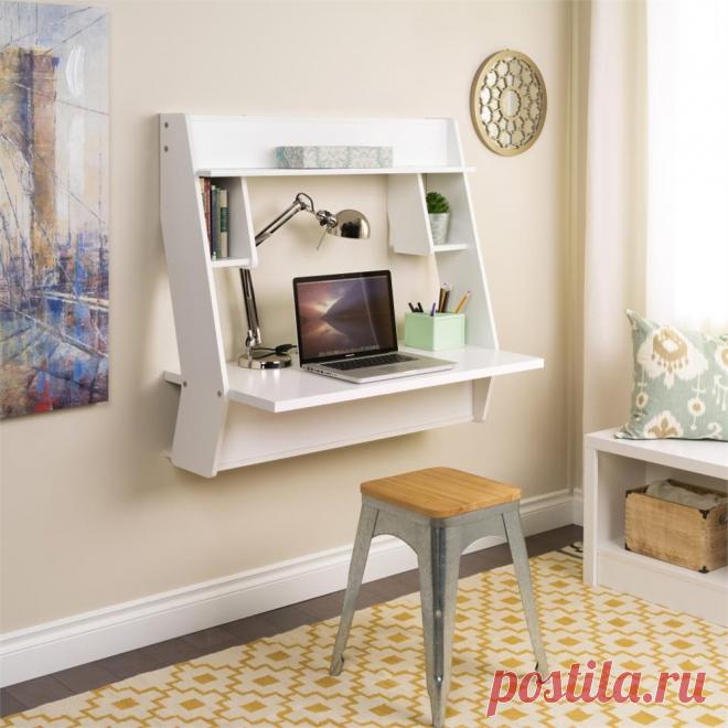 Удивительные возможности настенных письменных столов — Дом и Сад