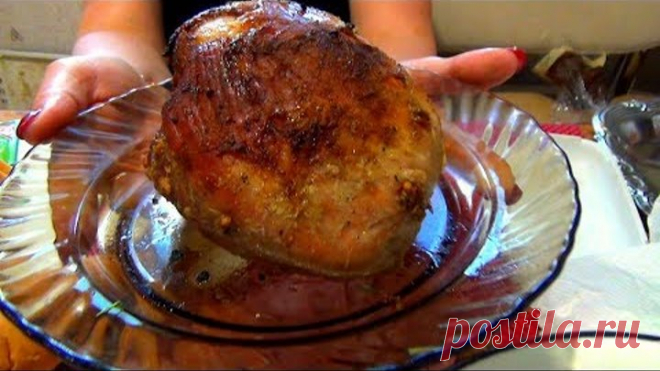 Буженина по бабушкиному рецепту. Рецепт мяса для праздника.