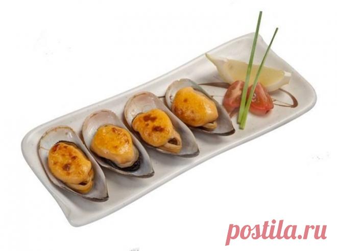 Рецепт запеченных мидий в раковинах | Sous-Chef.ru - готовить нужно вкусно