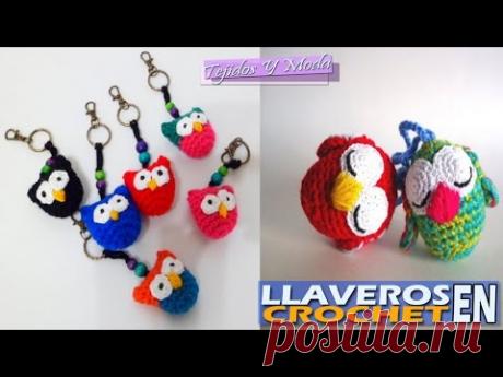 Llaveros Hermosos Para Negocio - Tejidos a Crochet