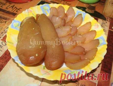 Вяленые куриные грудки (филе) - пошаговый рецепт с фото