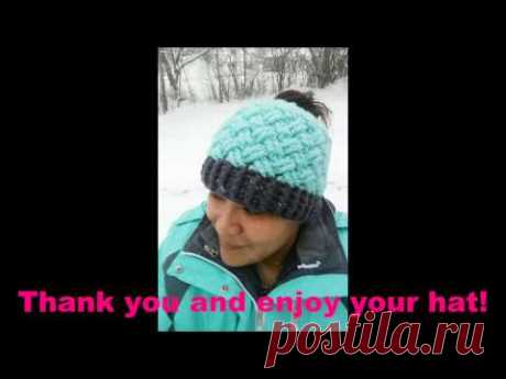 Crochet Messy Bun Tutorial, Row 5 - YouTube