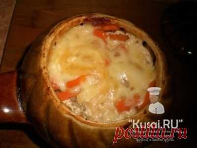 Мясо в горшочках с картошкой и сыром - рецепт приготовления тушеного мяса с фото.