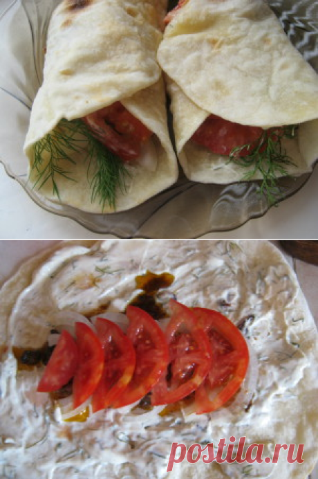 Мясо в лепешке «Рог изобилия»