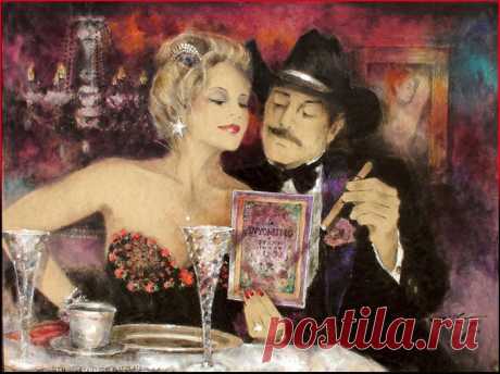 Не нужно спорить с женщиной ретиво! Художник О Рэй Маккарти (Ray MCCARTY)