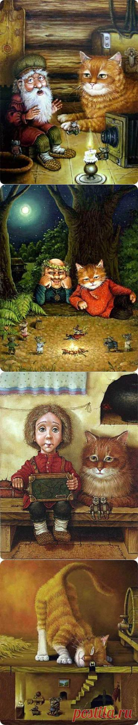Кошки художника Александра Маскаева - Галерея искусств - Для души - Статьи - Школа радости