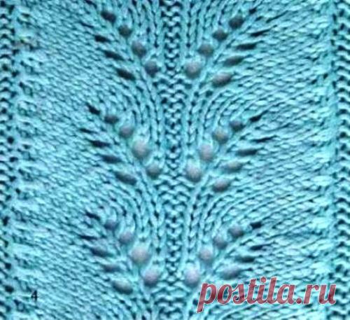 Узоры вязания: 