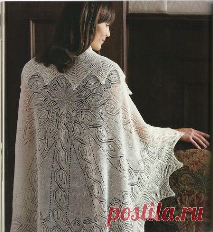 для тех кто любит вязать шали (4) / Вязание спицами / Вязание для женщин спицами. Схемы