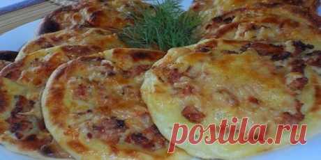 Картофельные ватрушки с курицей - МирТесен