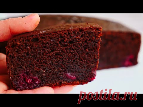 Очень Простой Шоколадный ПИРОГ на Раз, Два, Три | Simple Pie recipe