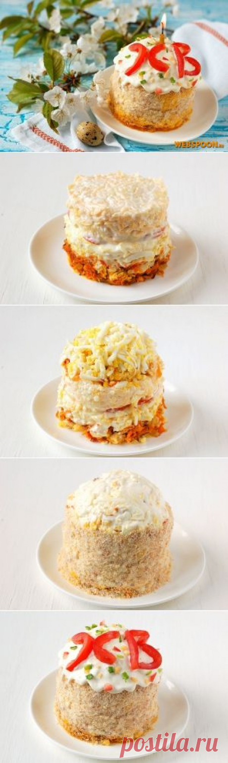 Салат «Пасхальный кулич» - Простые рецепты Овкусе.ру
