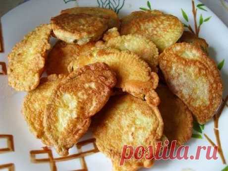 Кабачки, жаренные в кляре