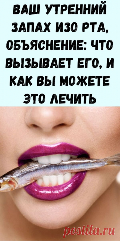 Ваш утренний запах изо рта, объяснение: что вызывает его, и как вы можете это лечить - Упражнения и похудение