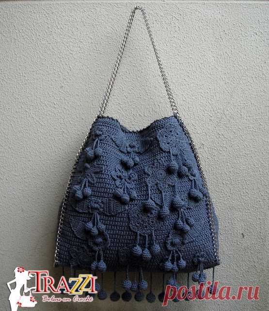 Catiele Crochê: Bolsa Similar Stella Mccartney - New Grey