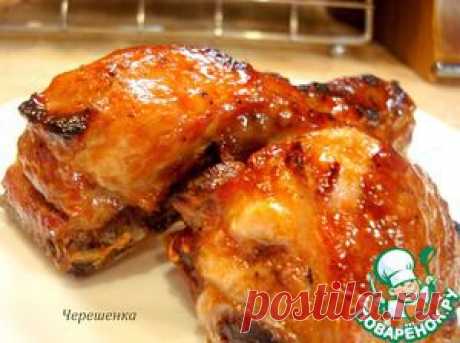 Глазированные свиные ребрышки - кулинарный рецепт