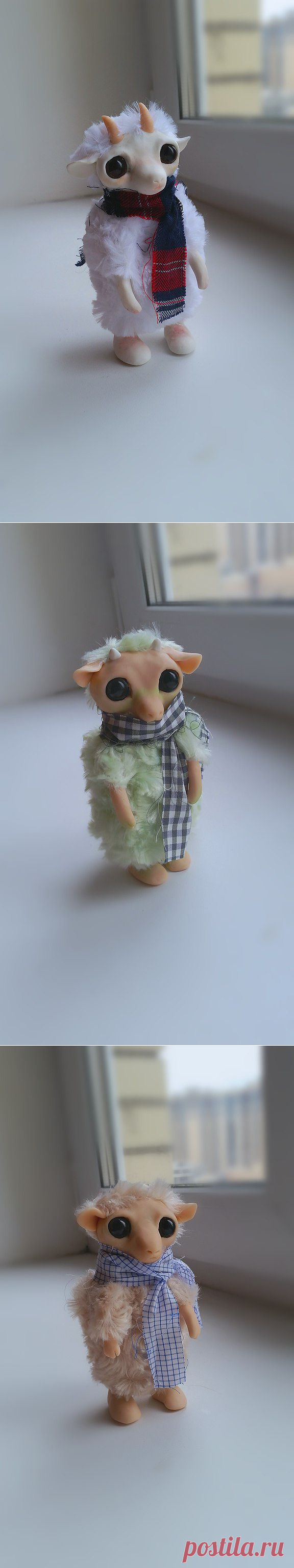 Handmade Club. Милые козочки и овечки.