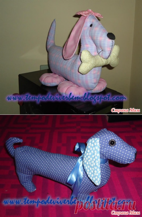 Собачек сшить не хотите? Бассет-хаунд. Мастер-класс - Страна Мам