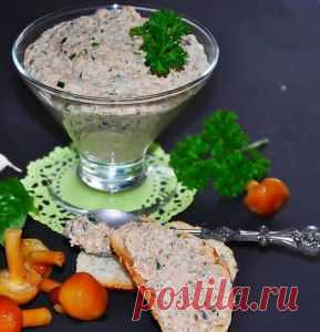 Грибной паштет | vkusnyymir