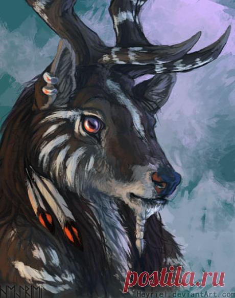 Shaman Speedpaint by Heyriel on DeviantArt
