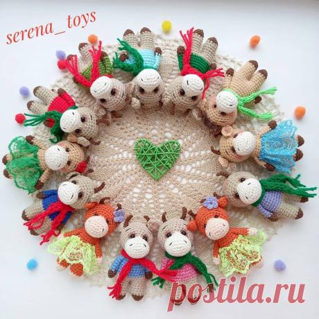 Бычок малютка описание крючком | Hi Amigurumi