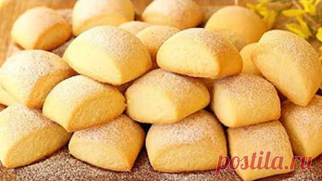 МОЛОЧНЫЕ ПОДУШЕЧКИ БЫСТРОЕ Печенье Готовится МГНОВЕННО, пока заваривается ЧАЙ. ПЕЧЕНЬЕ. Выпечка