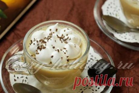 Карамельная панна-котта - рецепт с фото