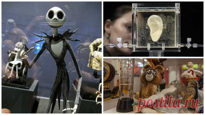 Самые невероятные выставки мира | Чёрт побери Хотите узнать, где можно увидеть ухо Ван Гога и усы Гитлера?  Мир Тима Бертона  Эта выставка каждые полгода переезжает на новое место, из страны в страну для того, чтобы открыть людям волшебный и захватывающий мир, созданный Тимом Бертоном.  Тим Бертон — талантливый кинорежиссёр и художник-сюрреалист. Нам он известен благодаря таким фильмам, как «Эдвард руки-ножницы», «Марс атакует», «Алиса в стране чудес», «Планета обезьян», «...