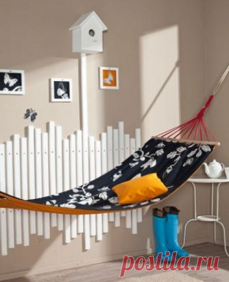 Гамак для дачи своими руками, мастер-класс